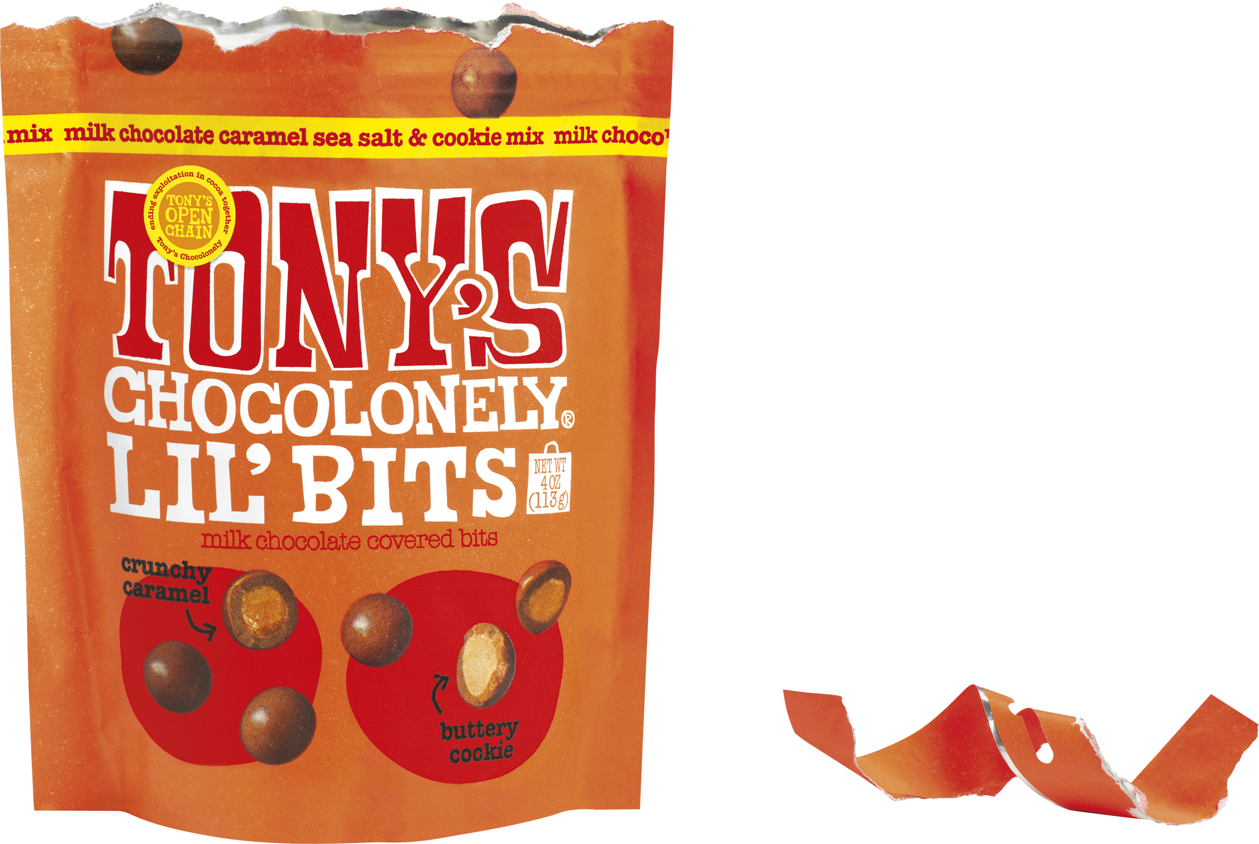 Milk Caramel Sea Salt and Cookie Mix Lil’ Bits-Tony’s Chocolonely United States
