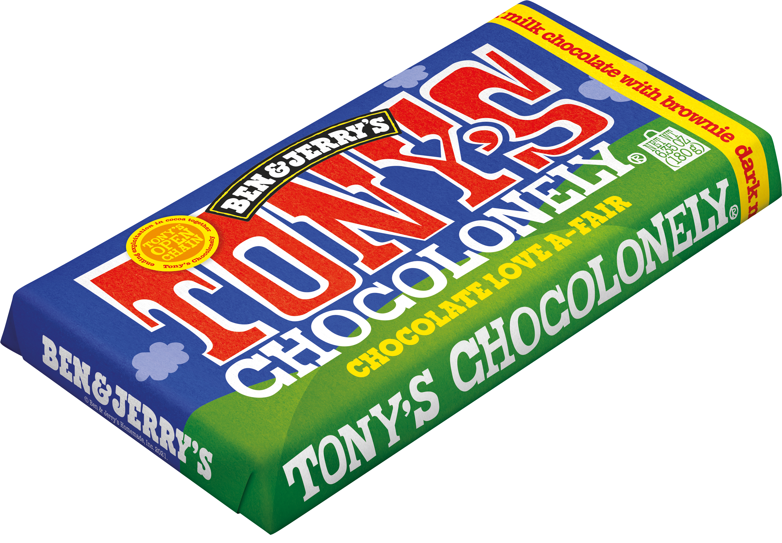 dark milk chocolate brownie-Tony’s Chocolonely United States