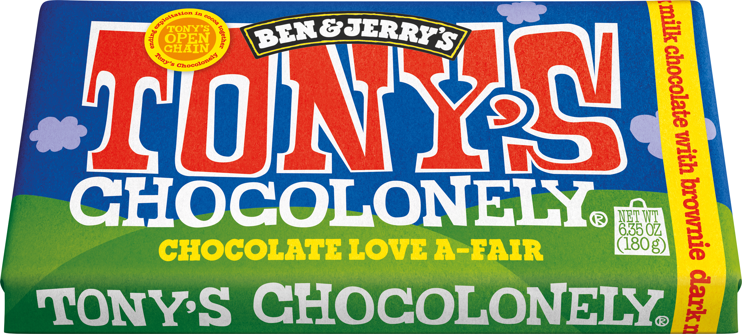 dark milk chocolate brownie-Tony’s Chocolonely United States