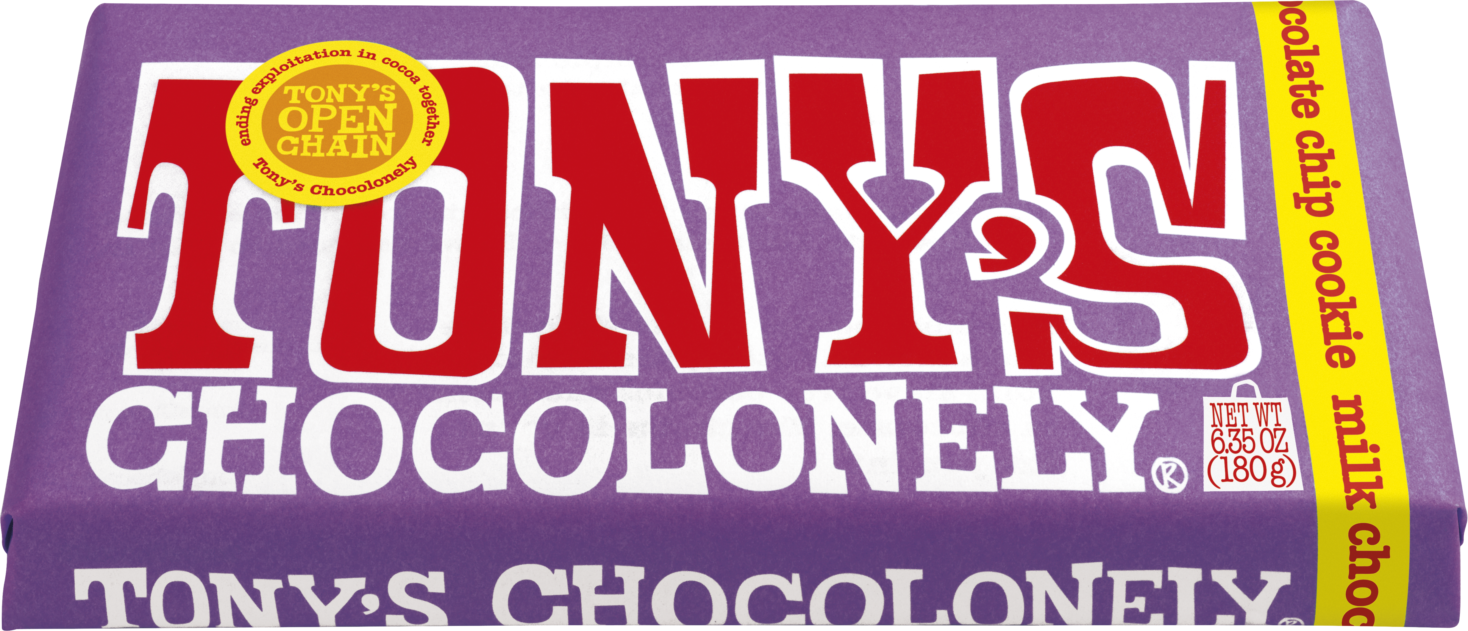 milk chocolate with chocolate chip cookie-Tony’s Chocolonely United States