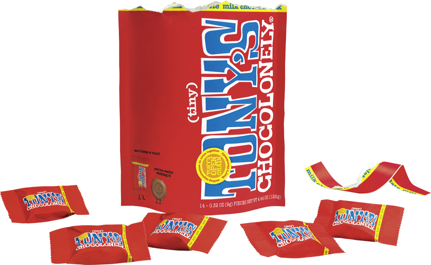 milk chocolate Tiny Tony’s pouch-Tony’s Chocolonely United States