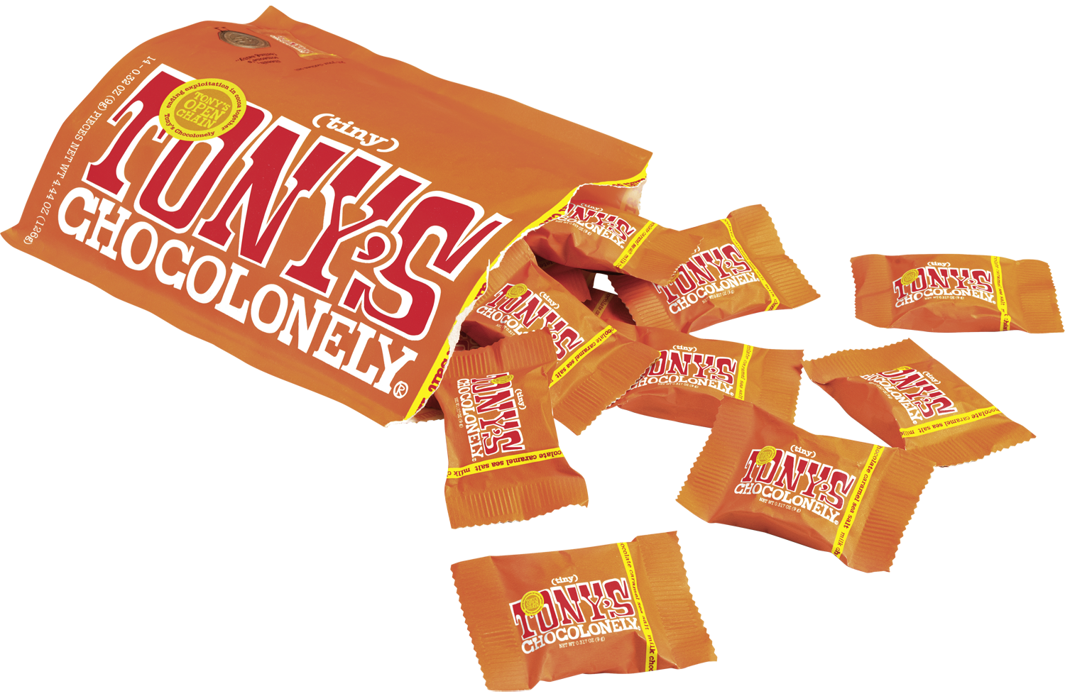 milk caramel sea salt Tiny Tony’s pouch-Tony’s Chocolonely United States