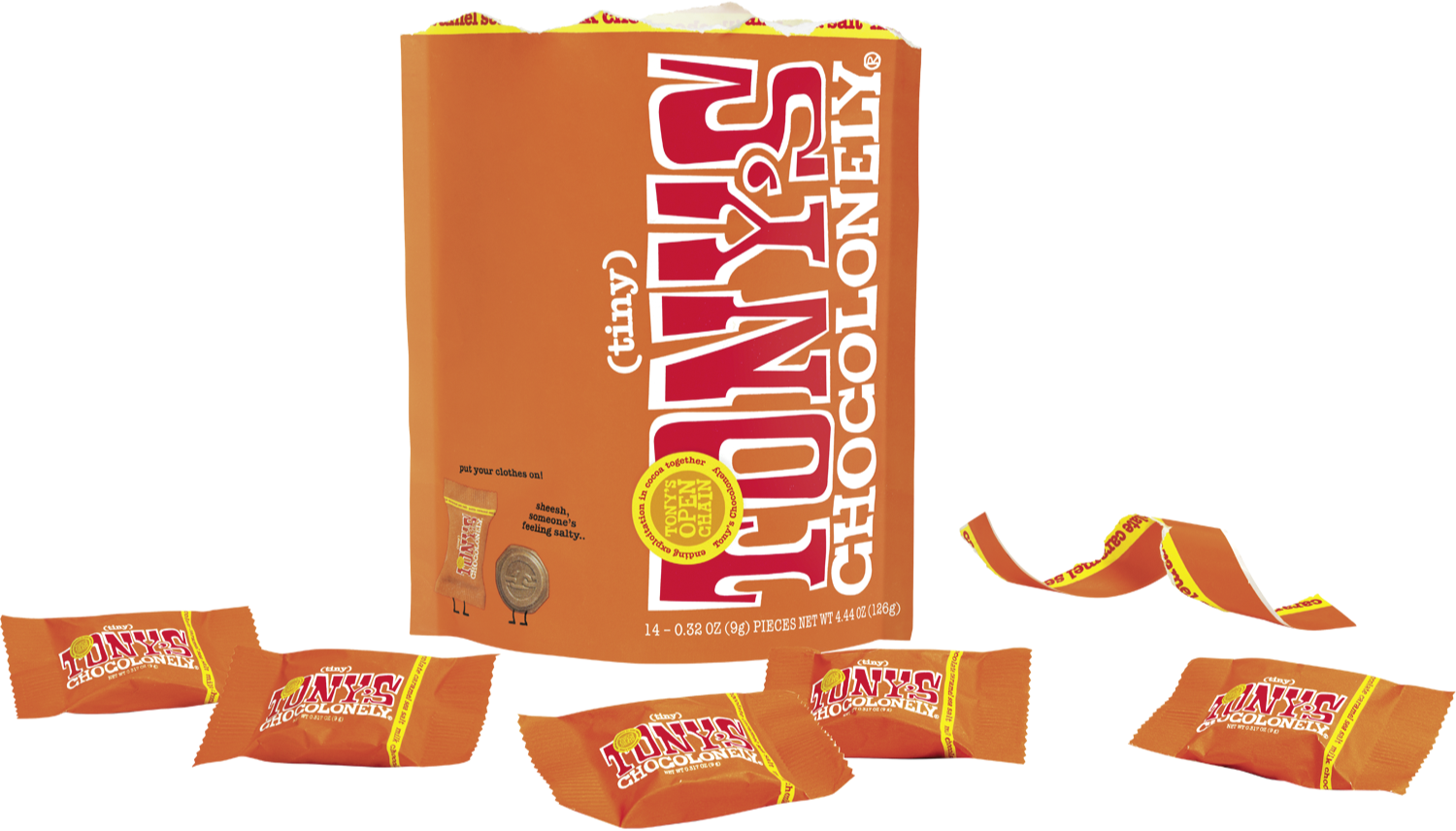 milk caramel sea salt Tiny Tony’s pouch-Tony’s Chocolonely United States