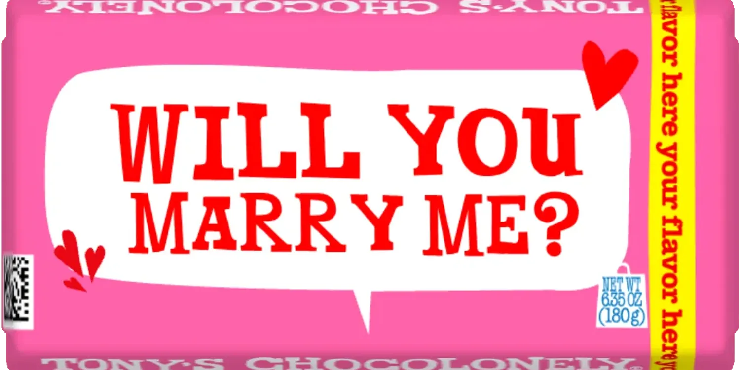 marry me?-Tony’s Chocolonely United States