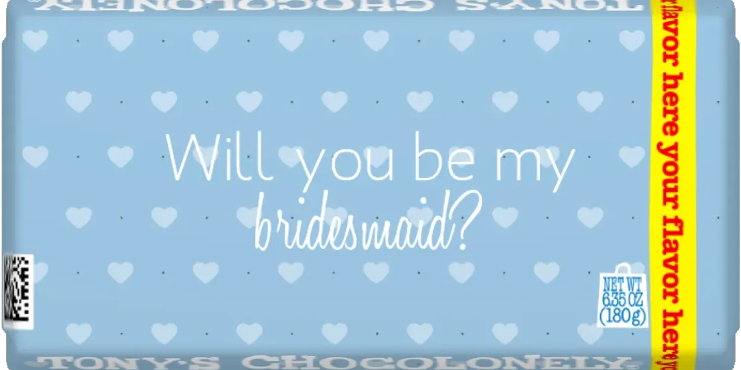 will you be my bridesmaid?