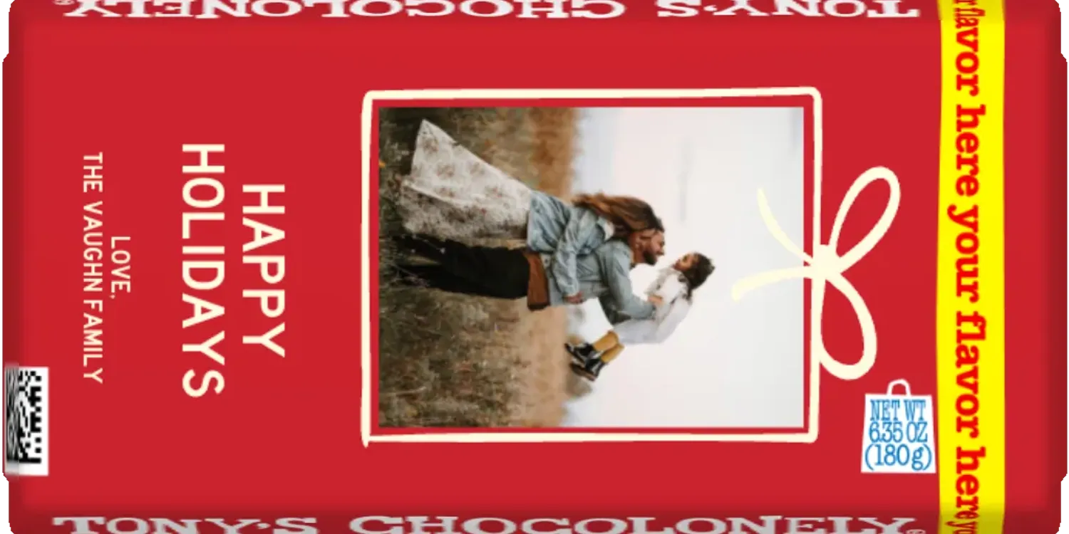 holiday card-Tony’s Chocolonely United States