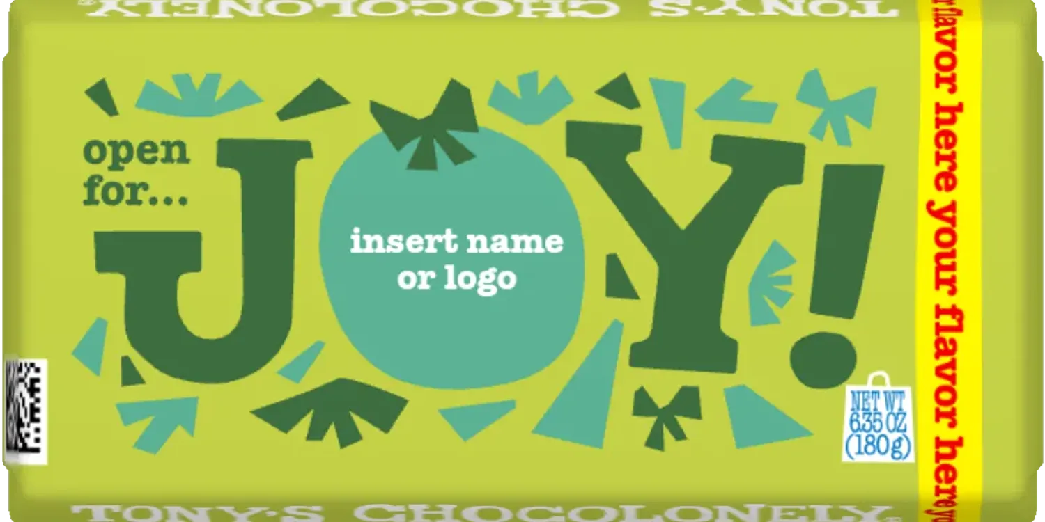 holiday joy-Tony’s Chocolonely United States