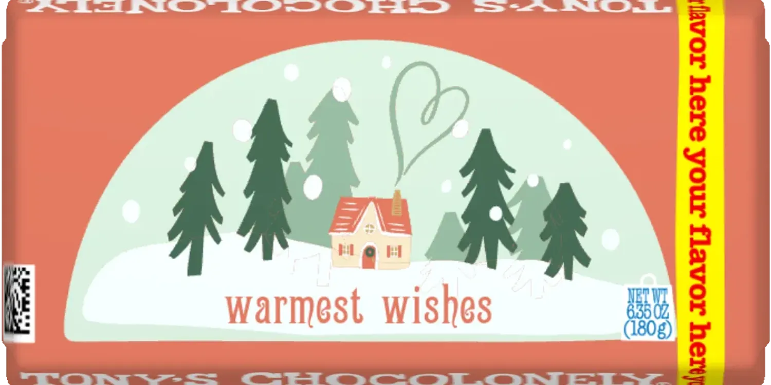 snow globe-Tony’s Chocolonely United States