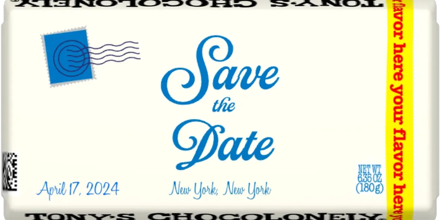 save the date-Tony’s Chocolonely United States