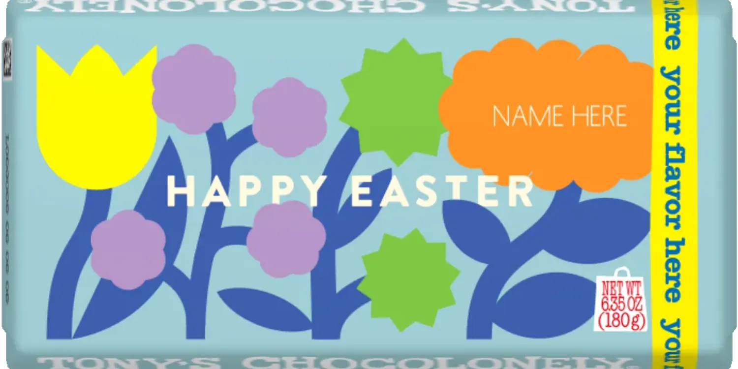 happy easter-Tony’s Chocolonely United States