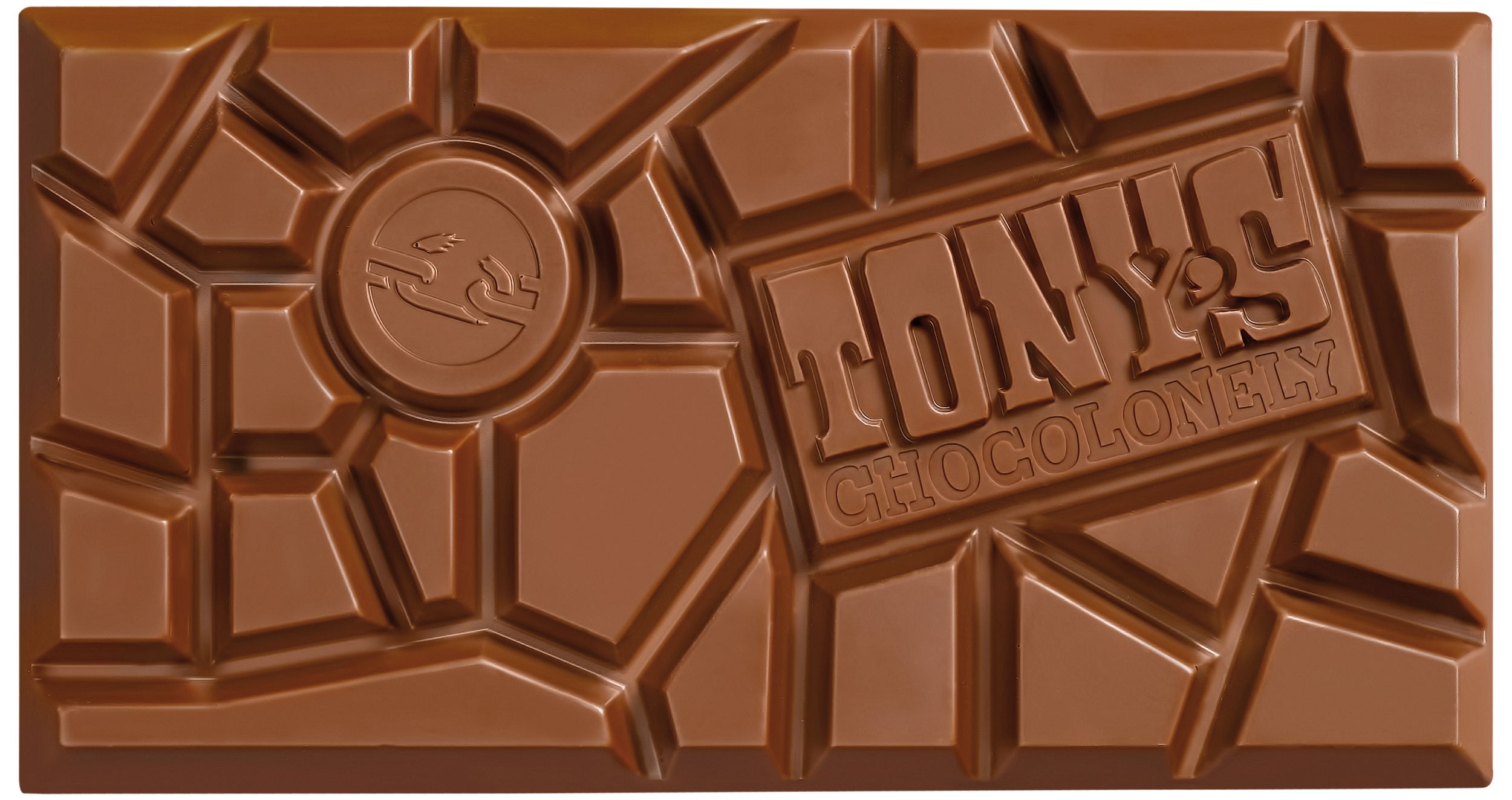Tony's Chocolonely chocolate bar.