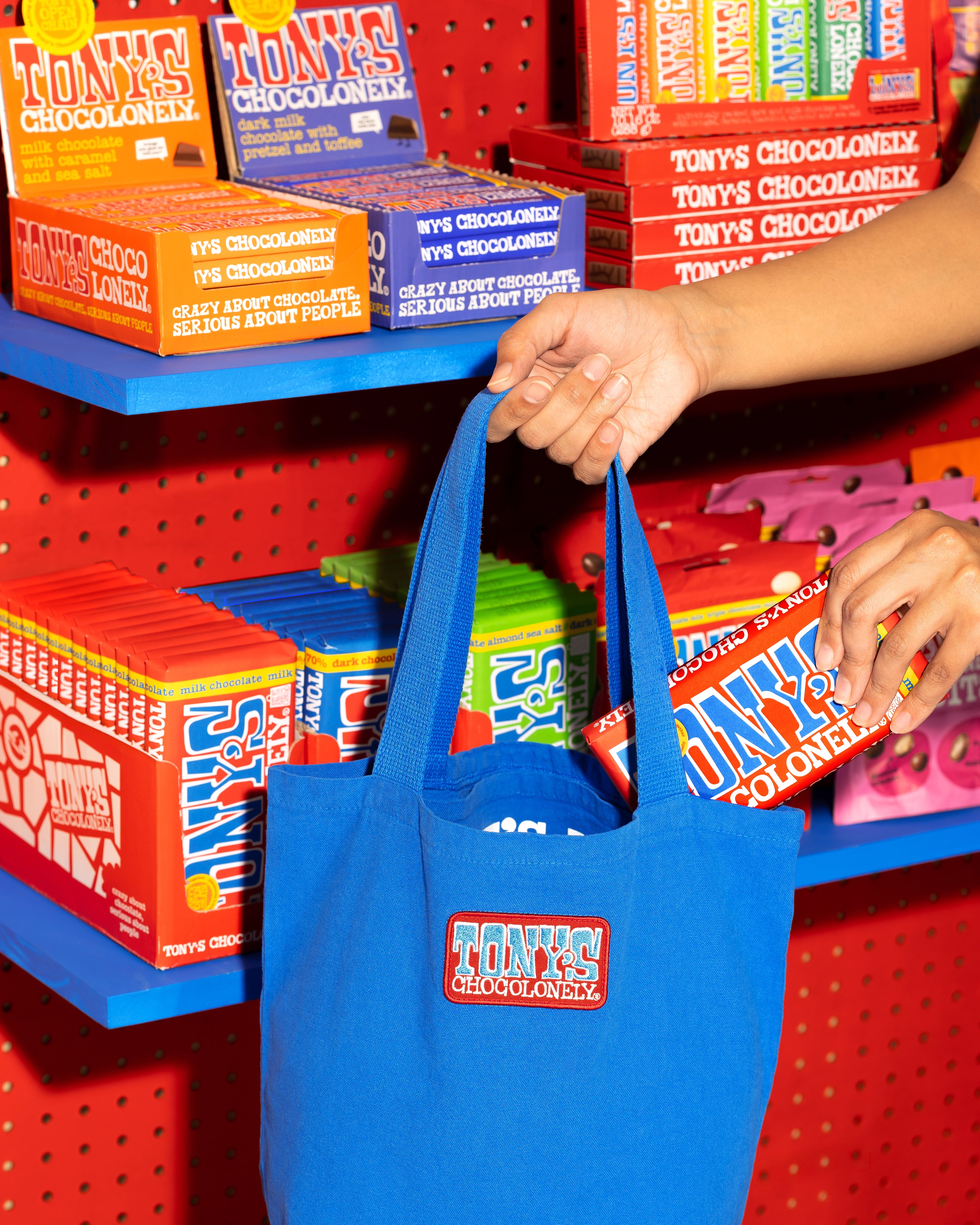 Tony's Mini Blue Tote-Tony’s Chocolonely United States