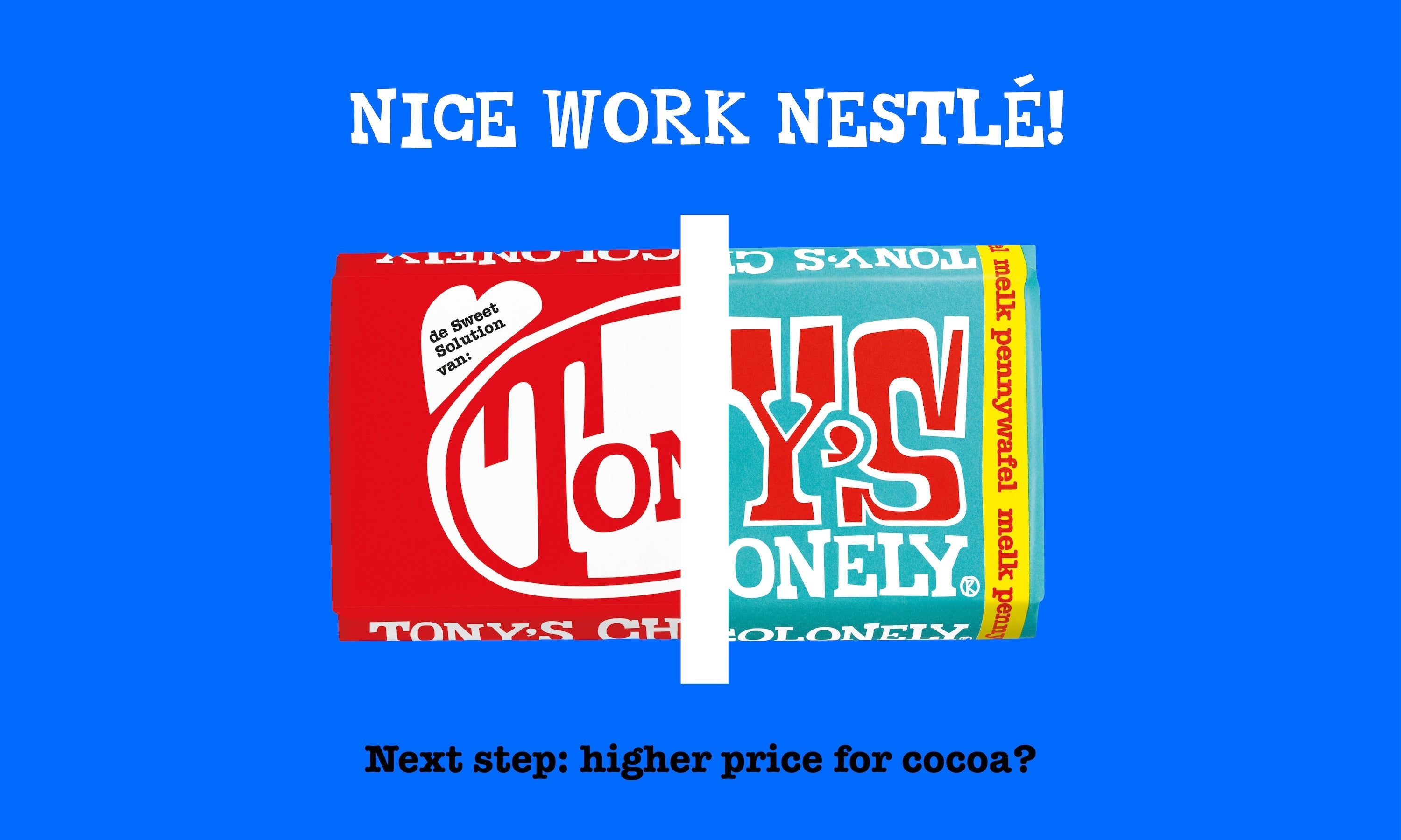 Here's our take on Nestle's new program-Tony’s Chocolonely United States