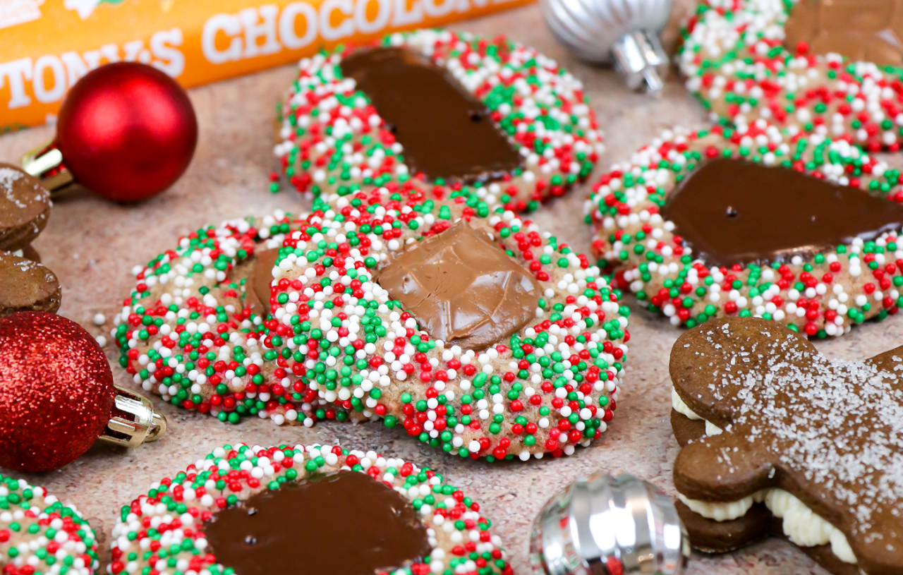 gingerbread sprinkle cookies-Tony’s Chocolonely United States