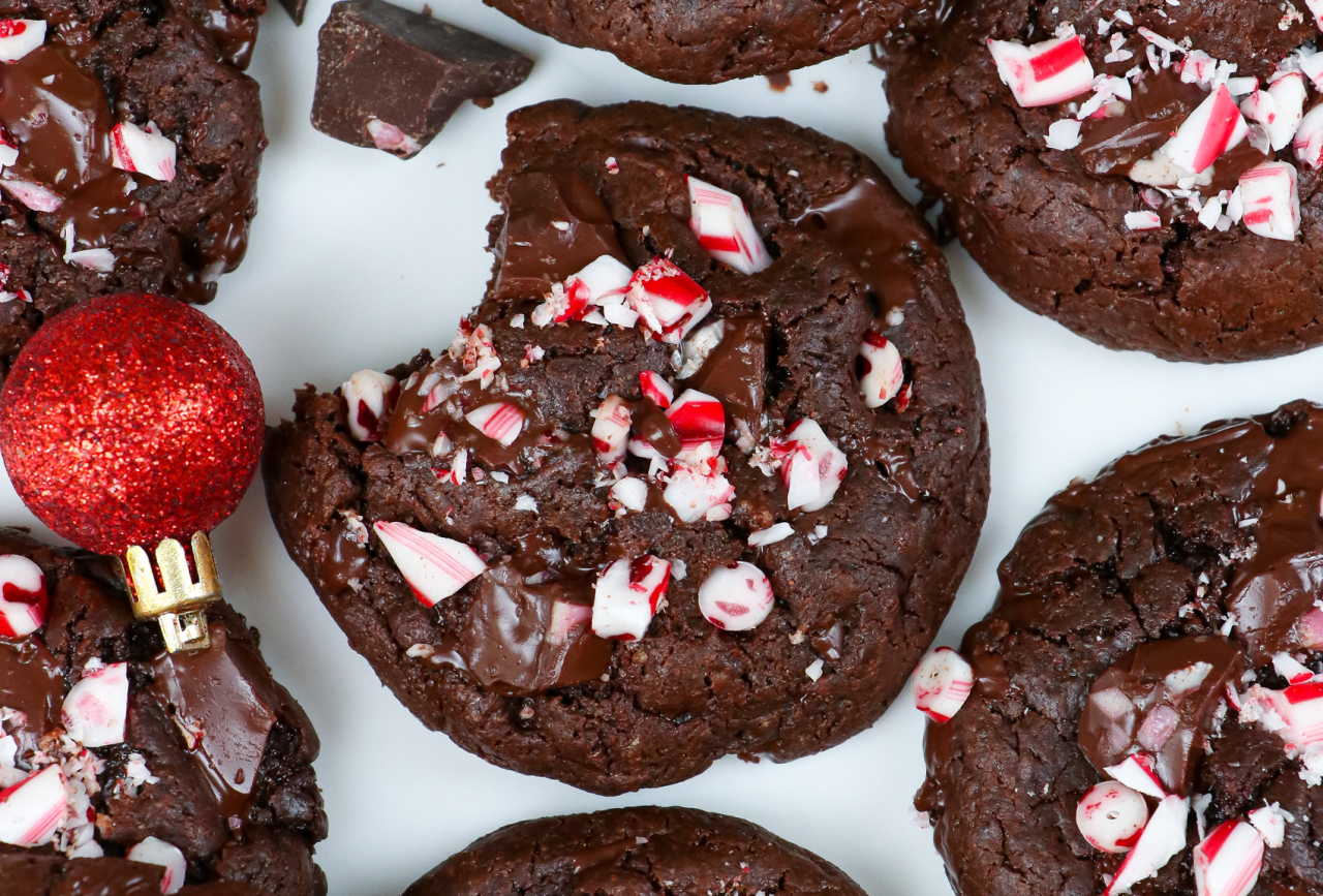 hot chocolate peppermint fudge cookies-Tony’s Chocolonely United States