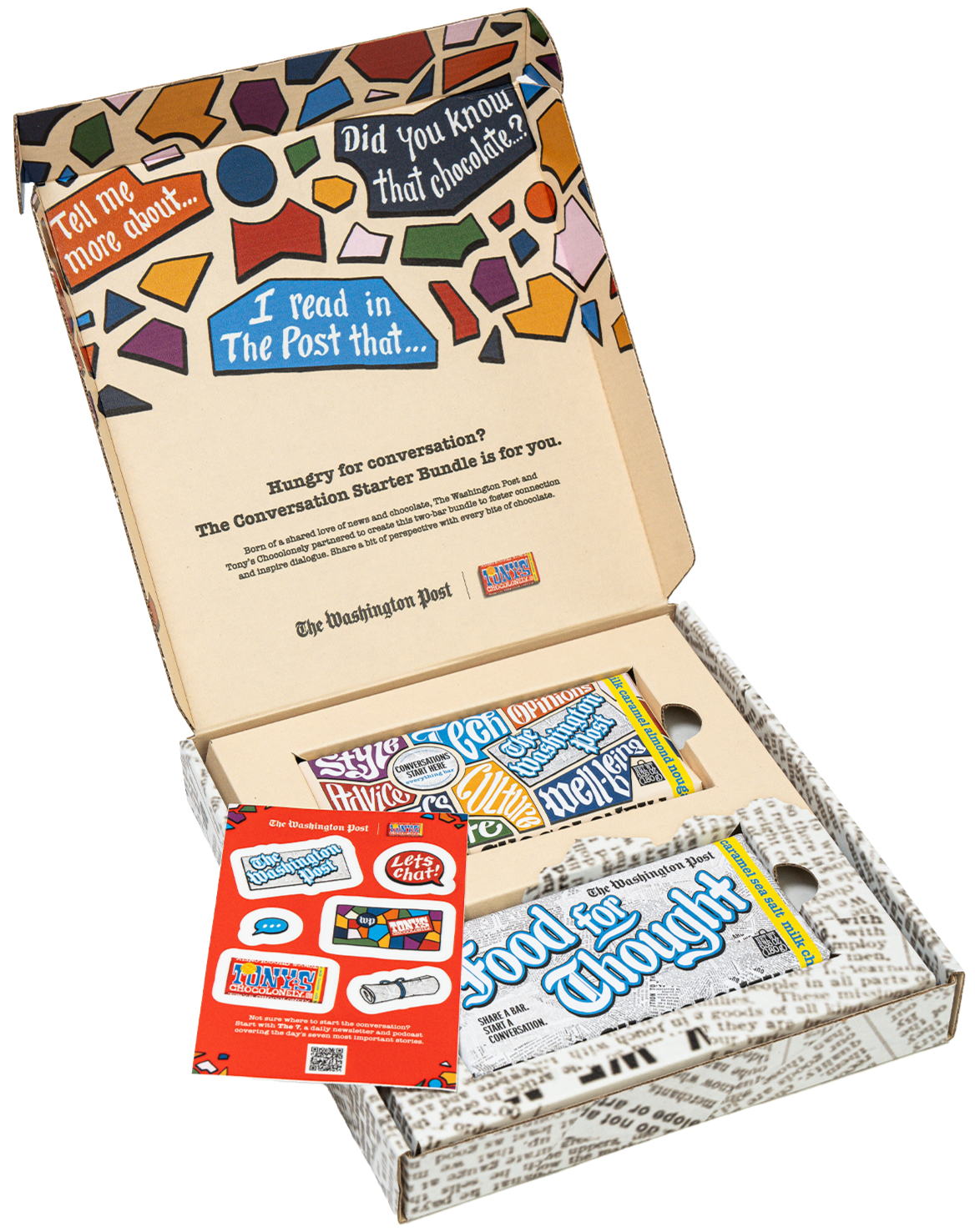 The Conversation Starter Bundle with The Washington Post-Tony’s Chocolonely United States