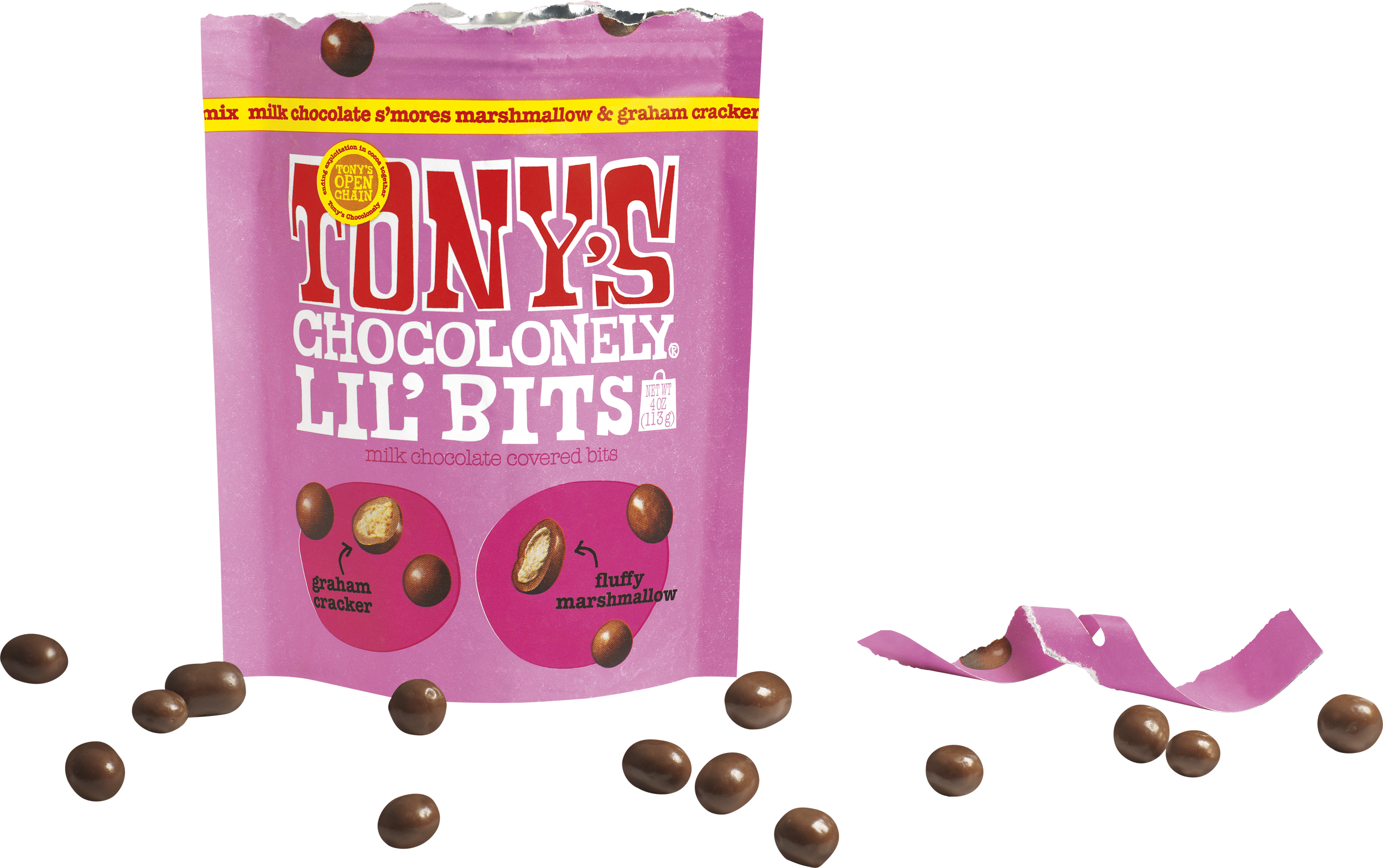 Milk Chocolate S'mores Mix Lil’ Bits-Tony’s Chocolonely United States