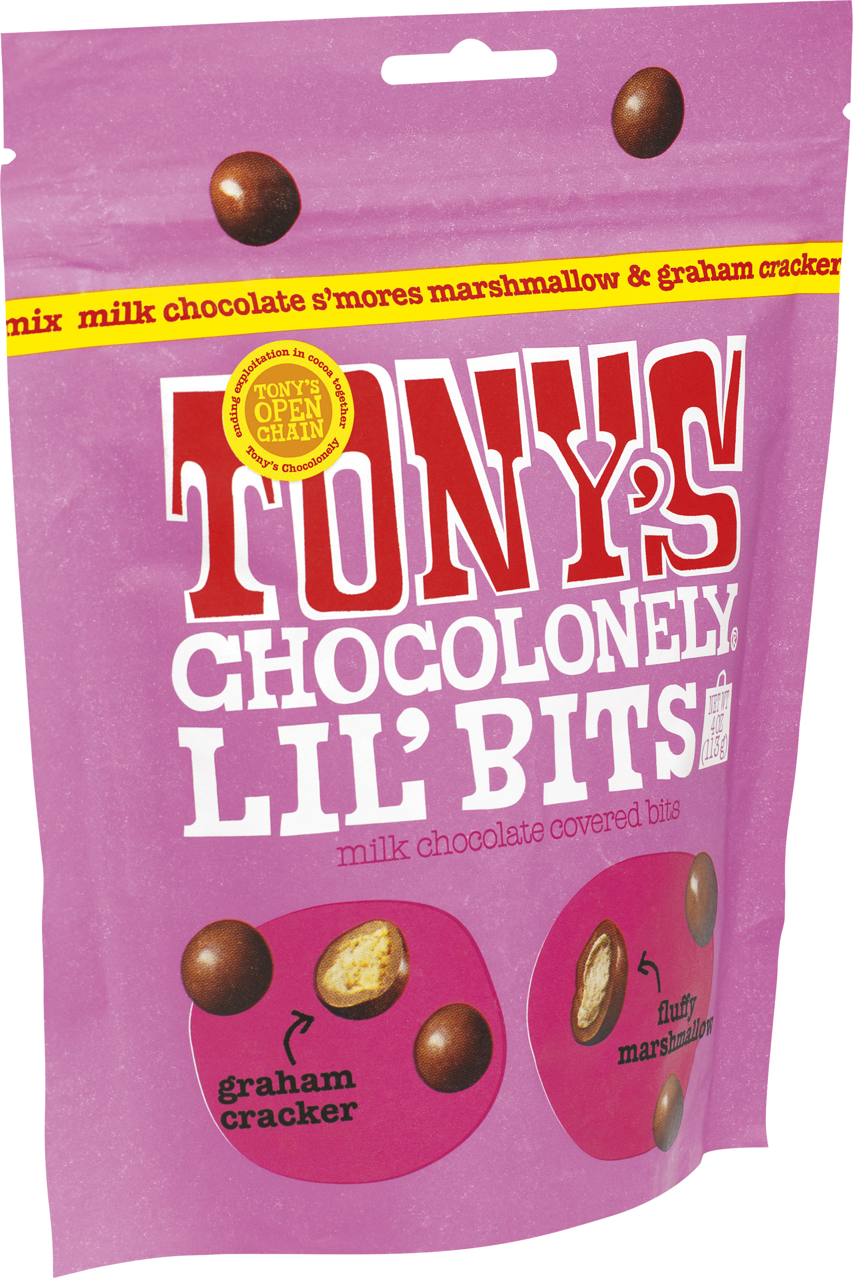 Milk Chocolate S'mores Mix Lil’ Bits-Tony’s Chocolonely United States