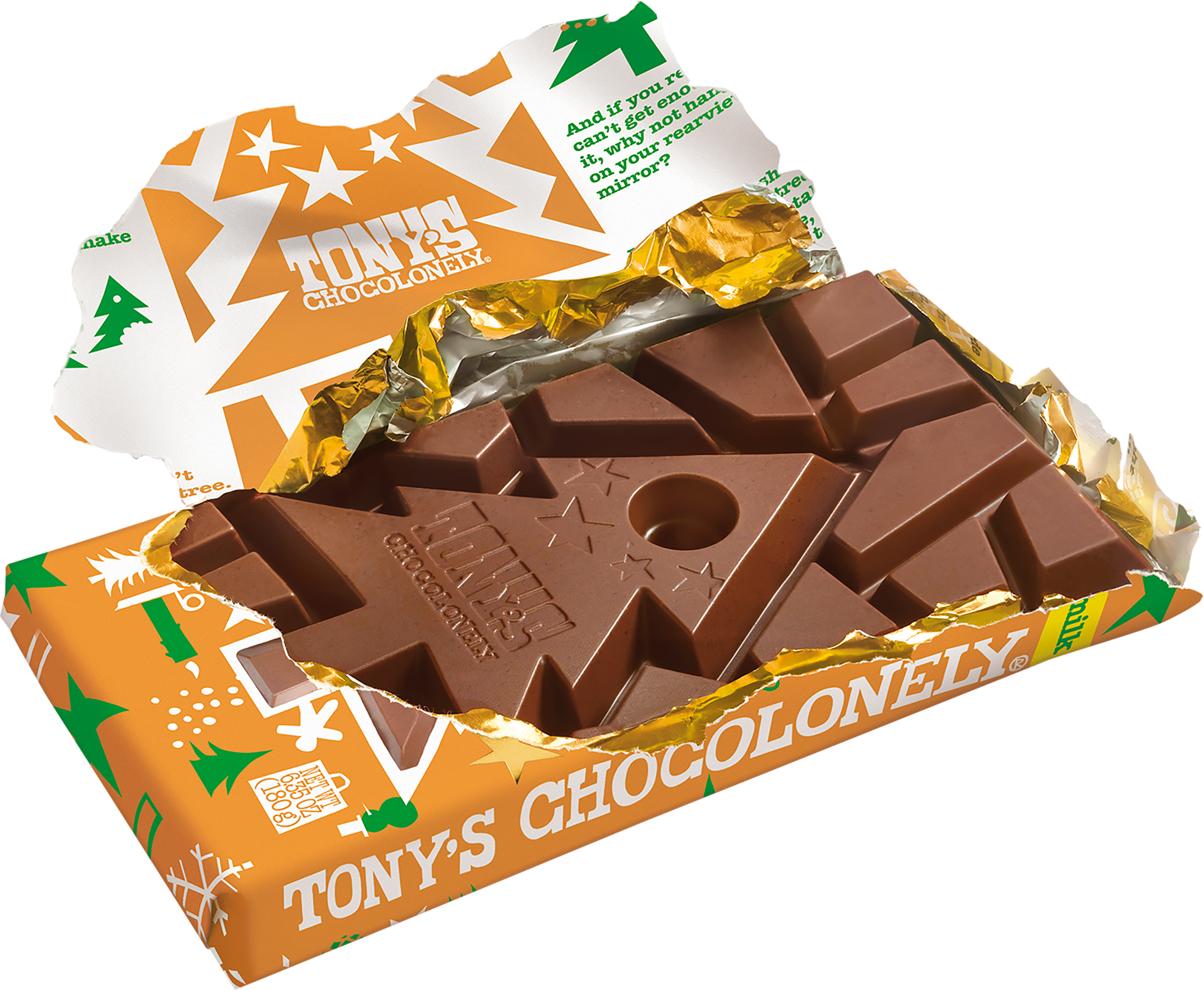 milk chocolate gingerbread 32%