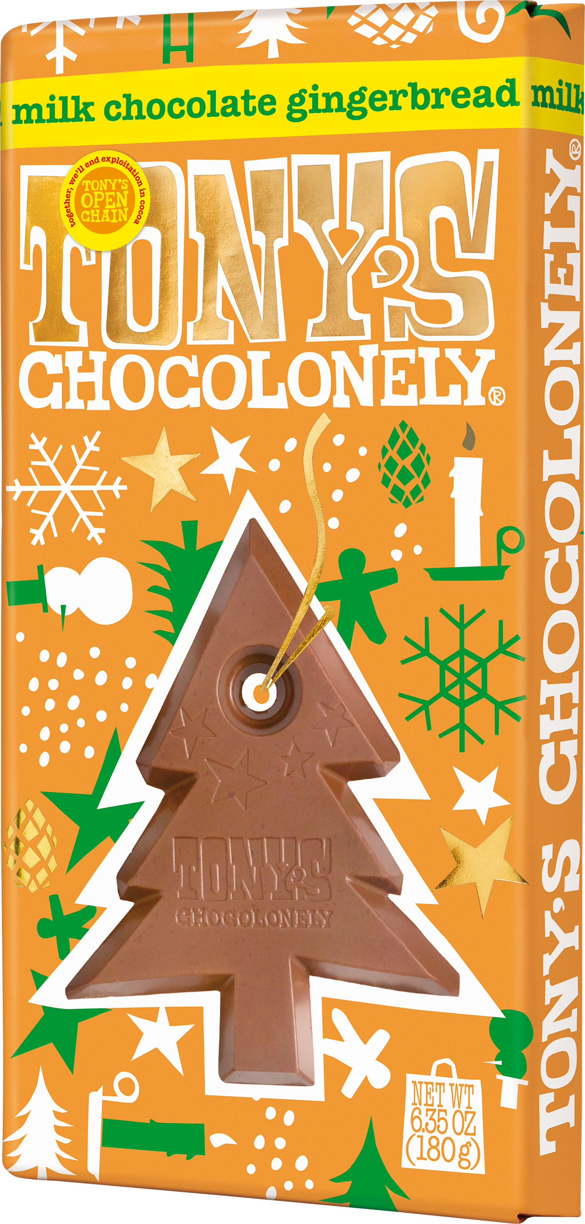 milk chocolate gingerbread 32%