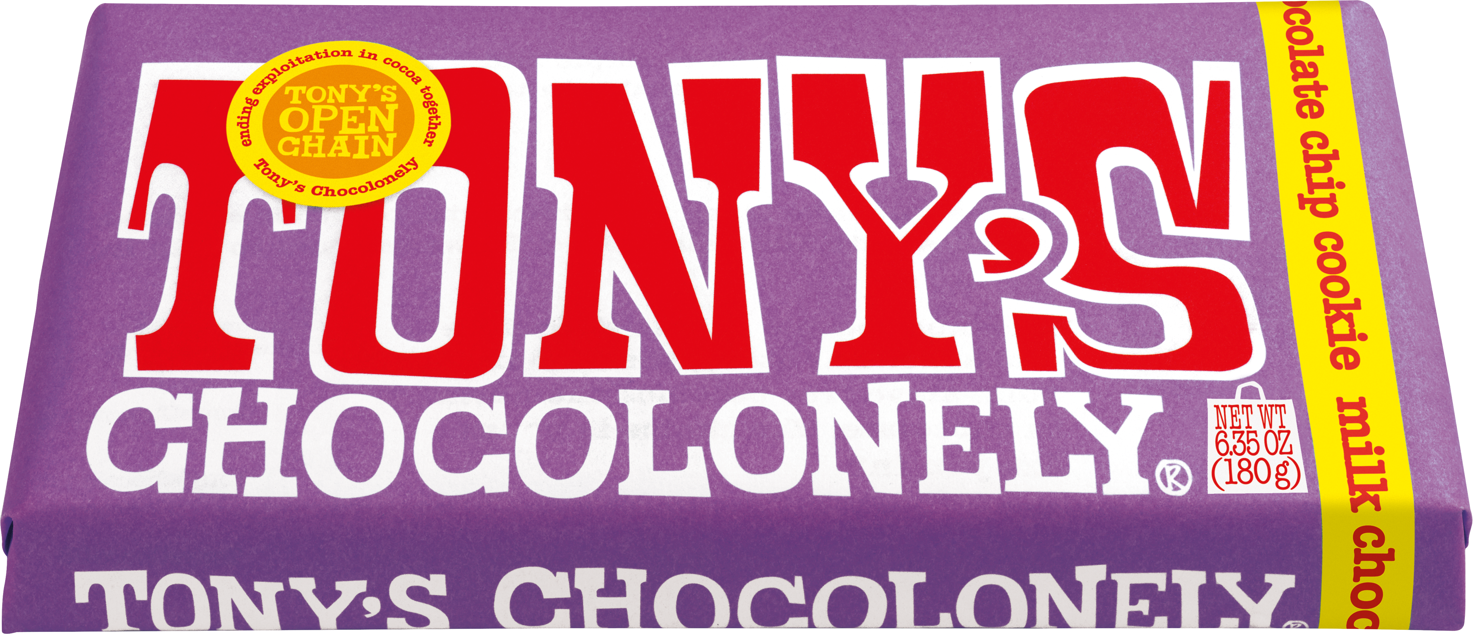 milk chocolate with chocolate chip cookie-Tony’s Chocolonely United States