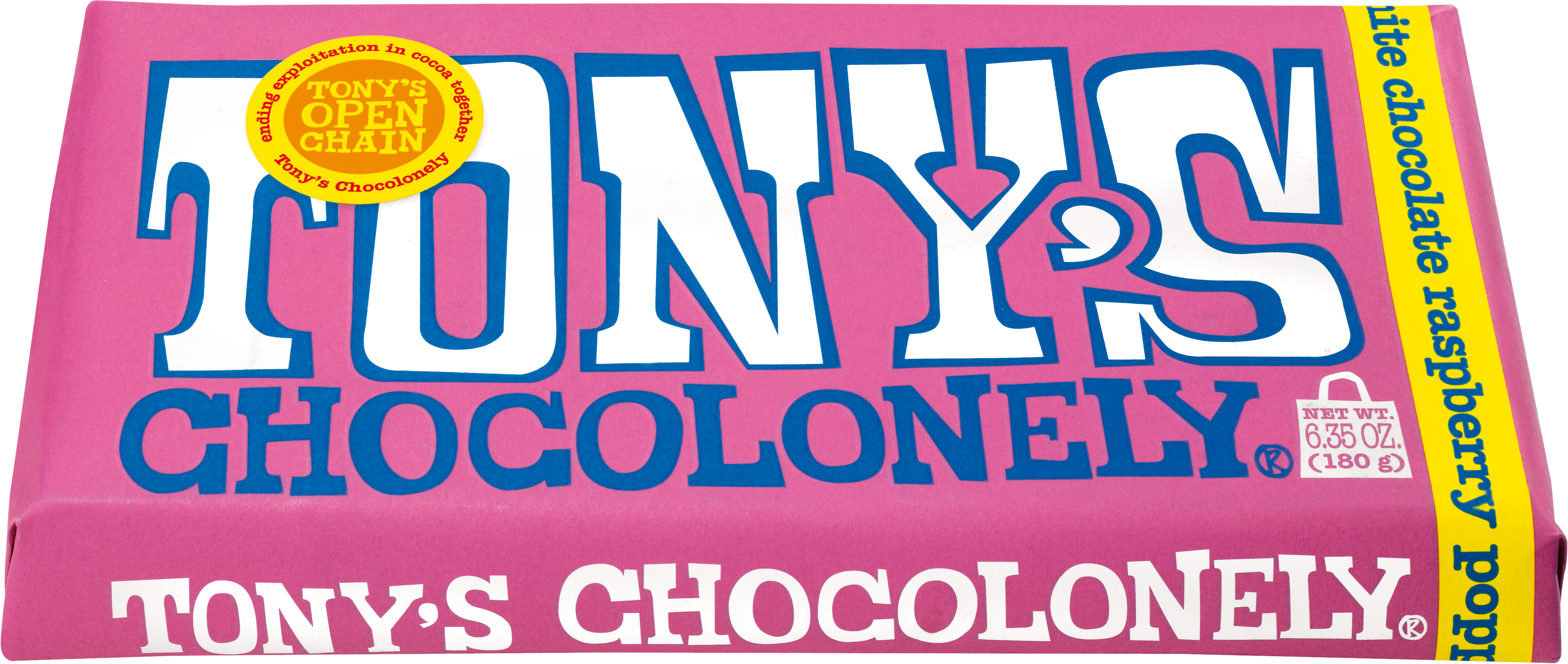 white raspberry popping candy 28%-Tony’s Chocolonely United States