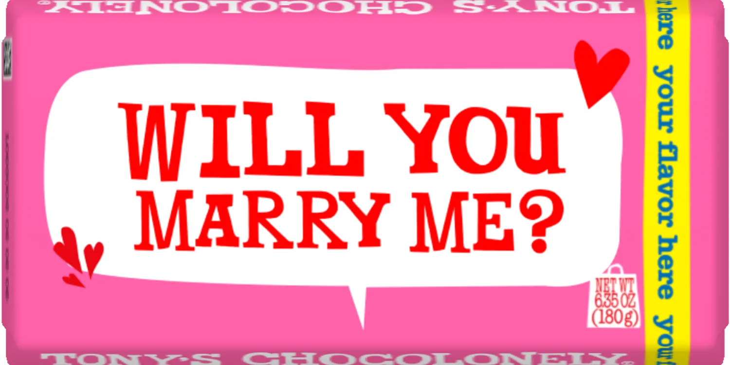 marry me?-Tony’s Chocolonely United States